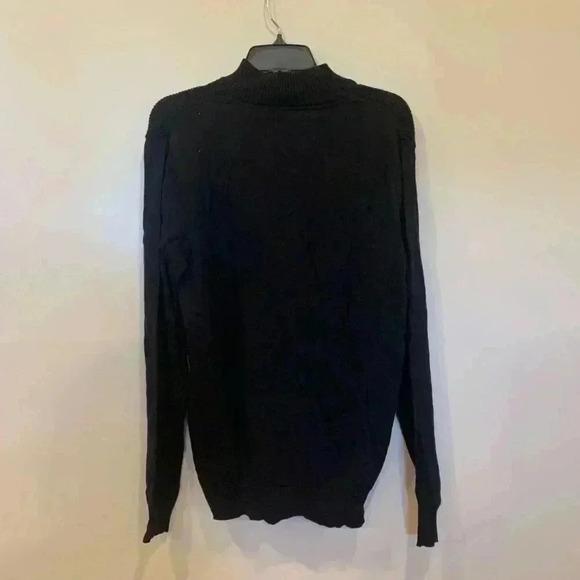 Mens Club Room Button Mock Neck Sweater S NWT -B2 - Picture 2 of 6